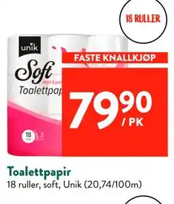Jacobs Toalettpapir tilbud