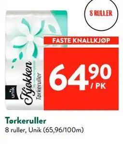 Jacobs Tørkeruller tilbud