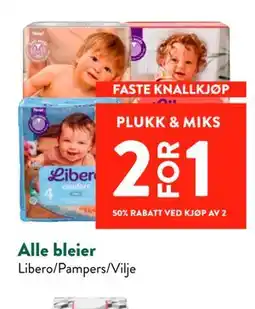 Jacobs Alle bleier tilbud