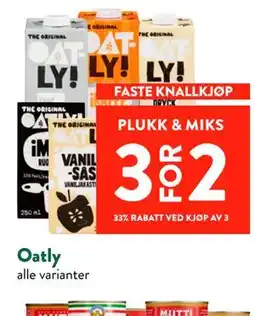 Jacobs Oatly tilbud