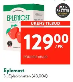 Jacobs Eplemost tilbud