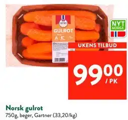 Jacobs Norsk gulrot tilbud