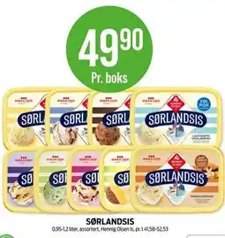 Kiwi SØRLANDSIS tilbud
