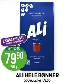Kiwi ALI HELE BØNNER tilbud
