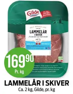 Kiwi LAMMELÅR I SKIVER tilbud