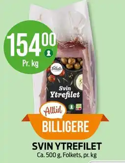 Kiwi SVIN YTREFILET tilbud