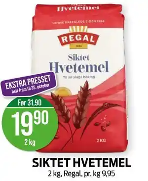 SIKTET HVETEMEL