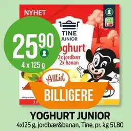 Kiwi YOGHURT JUNIOR tilbud
