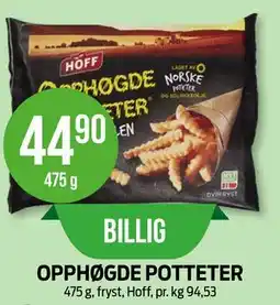 Kiwi OPPHØGDE POTTETER tilbud