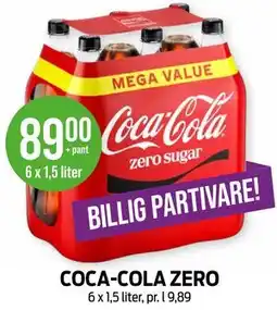 Kiwi COCA-COLA ZERO tilbud