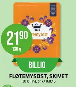 Kiwi FLØTEMYSOST, SKIVET tilbud