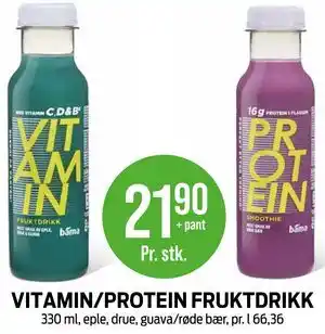Kiwi VITAMIN/PROTEIN FRUKTDRIKK tilbud