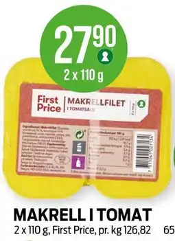 Kiwi MAKRELL I TOMAT tilbud