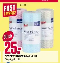 Europris EFFEKT UNIVERSALKLUT tilbud