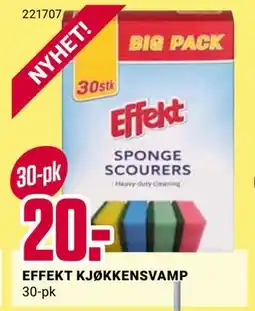 Europris EFFEKT KJØKKENSVAMP tilbud