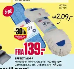 Europris EFFEKT MOPP tilbud