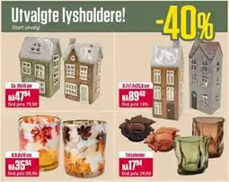Europris Utvalgte lysholdere tilbud