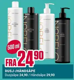 Europris DUSJ-/HÅNDSÅPE tilbud