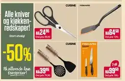 Europris Alle kniver og kjøkkenredskaper tilbud