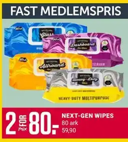 Europris NEXT-GEN WIPES, Medlemspris tilbud