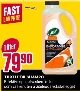 Europris TURTLE BILSHAMPO tilbud