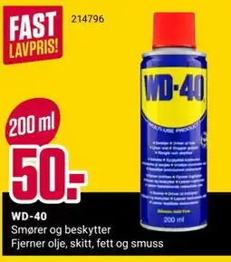 Europris WD-40 tilbud