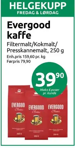 Joker Evergood kaffe tilbud