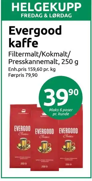Evergood kaffe