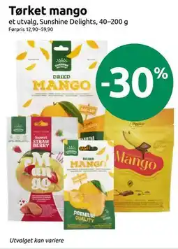 Joker Tørket mango tilbud