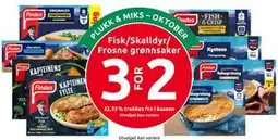 Joker Fisk/Skalldyr/ Frosne grønnsaker tilbud