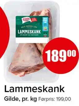Spar Lammeskank tilbud