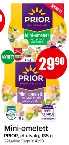 Spar Mini-omelett tilbud