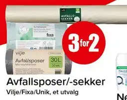 Spar Avfallsposer/-sekker tilbud