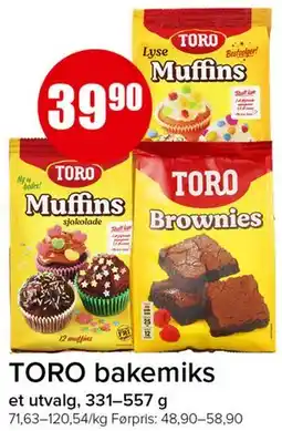 Spar TORO bakemiks tilbud