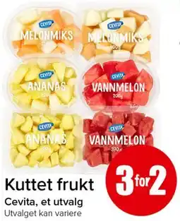 Spar Kuttet frukt tilbud