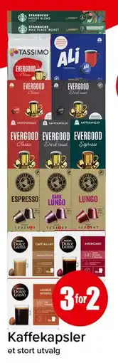 Spar Kaffekapsler tilbud