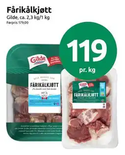 Joker Fårikålkjøtt tilbud