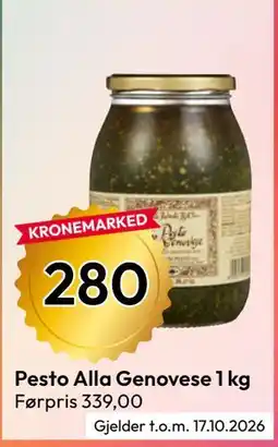 Gigaboks Pesto Alla Genovese tilbud