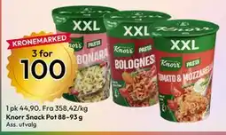 Gigaboks Knorr Snack Pot 88–93 g tilbud