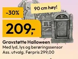 Gigaboks Gravstøtte Halloween tilbud
