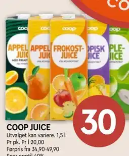 Coop Mega COOP JUICE tilbud