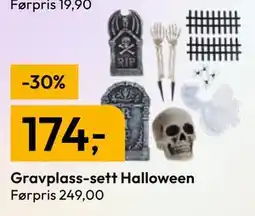 Gigaboks Gravplass-sett Halloween tilbud