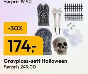 Gigaboks Gravplass-sett Halloween tilbud