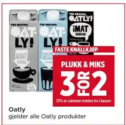 Meny Oatly tilbud
