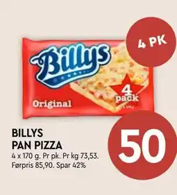 Coop Mega BILLYS PAN PIZZA tilbud