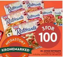Coop Mega DR. OETKER RISTORANTE tilbud