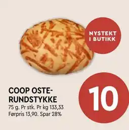Coop Mega COOP OSTERUNDSTYKKE tilbud