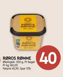 Coop Mega RØROS RØMME tilbud