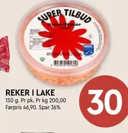 Coop Mega REKER I LAKE tilbud