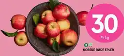 Coop Mega NORSKE RØDE EPLER tilbud